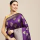 PURPLE__Royal Rajgharana Sarees